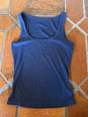 SheIn Navy Tank Top thumbnail 1