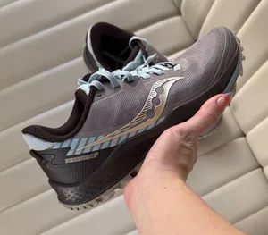 Saucony Women's Brown and Blue Trainers thumbnail 1