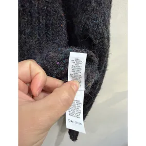 OFFLINE by Aerie Womens Confetti Knit Hoodie Sweater Gray Multi Color Medium thumbnail 4