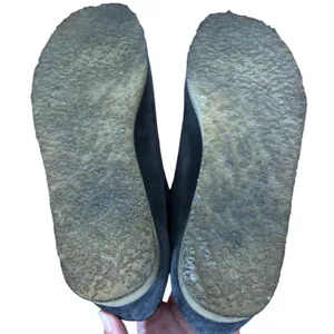 Clarks Originals Wallabee Navy Blue Suede Crepe Sole Moccasin Lace Shoes Women 9 thumbnail 5