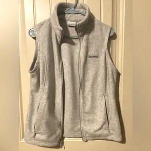 Columbia Gray Sawyer Rapids 2.0 Fleece Vest thumbnail 2