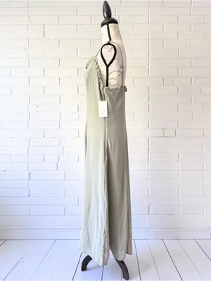 A New Day Chiffon Ruffled Maxi Dress Size Large NWT thumbnail 3