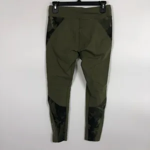 Second skin green‎ camo cropped leggings Green Size M thumbnail 5