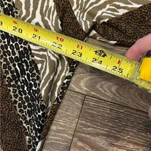 Serengeti Vintage Kaftan Style Brown and Cream Striped Women's Dress Maxi thumbnail 5