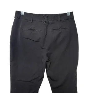 Maeve by Anthropologie Black Cropped Kick Flare Classic‎ Chic Smart Pants Size 4 thumbnail 8