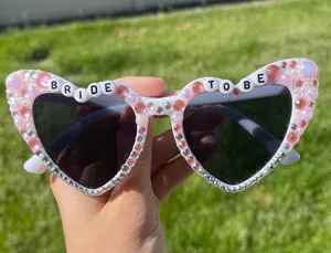 Bride To Be Sunglasses White thumbnail 1