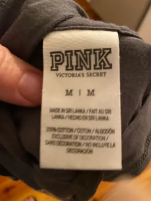 Victoria's Secret Pink Long Sleeve Tee With hoodie thumbnail 4