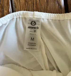 Mono b Soft White Ruffled Shirt thumbnail 3