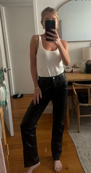 Wilfred Leather Aritzia Pants thumbnail 1