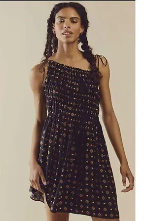 Free People Clementina Mini Dress Size XS. B-6 thumbnail 1