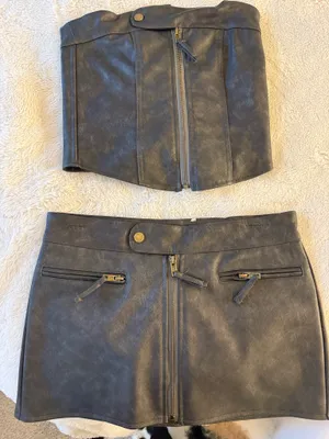 Edikted Faux Leather Set thumbnail 1