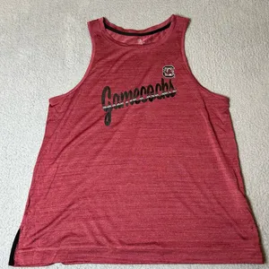 Colosseum South Carolina Gamecocks Tank Top Womens‎ XL Maroon Graphic Pullover Tank Top thumbnail 1