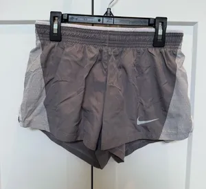 Nike Grey Two-Tone Running Shorts thumbnail 1