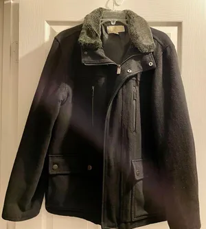 Men’s Large Michael Kors Faux Fur Coat thumbnail 2
