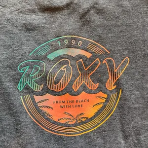 Roxy Gray Ombre skater chic Hoodie Beach Casual Size XS thumbnail 8
