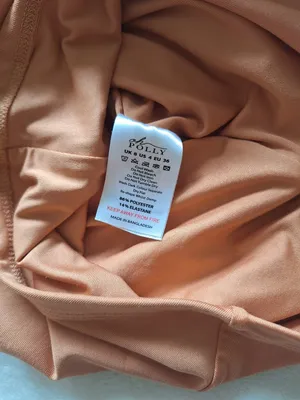 Oh Polly Caramel Ruched Long Sleeve Shirt Mini Dress US 4 thumbnail 2