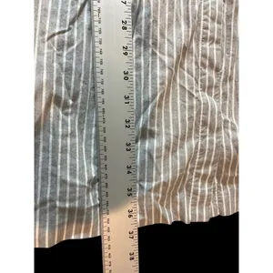 Calvin Klein Long Sleeve Button Up Dress Shirt Dress Sz 2 With Front Tie Waist thumbnail 11