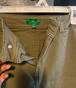 High Waisted Paints Green Size 4 thumbnail 4