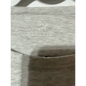 Aerie Gray tshirt with‎ drawstring circle size L thumbnail 2