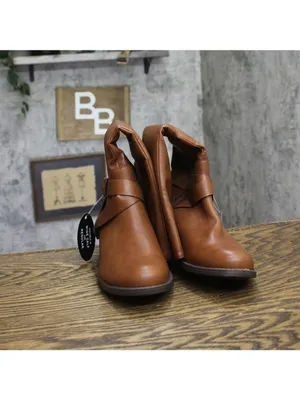 NEW Style & Co. Margoo Riding Boots Faux Leather 10021524100 Acorn Brown 6.5M thumbnail 10