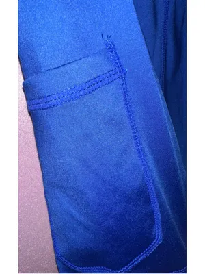 Women's Unbranded Polo Mini Dress Blue White Size L thumbnail 6