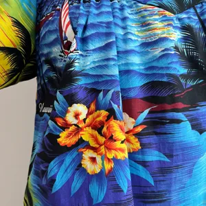Royal Hawaiian Creations VTG Sunset Island Midi Dress S Tropical Aloha thumbnail 8