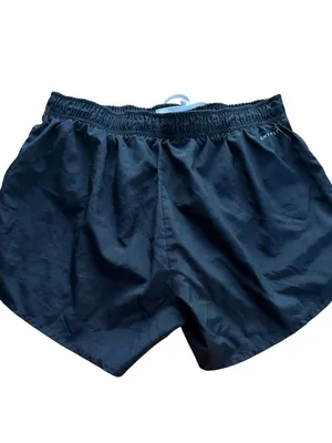 Nike Dri-FIT Womens Medium Black Running Shorts Elastic Waistband Drawstring thumbnail 3