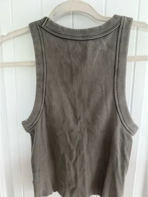 Aerie Cropped Tank Top thumbnail 6