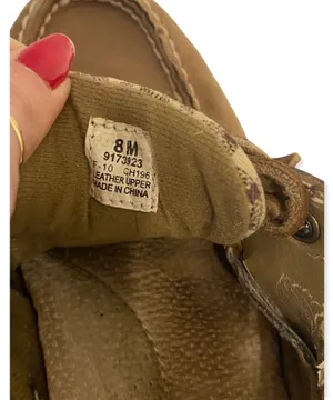 Boat Shoes in Tan and Plaid Size 8M thumbnail 10