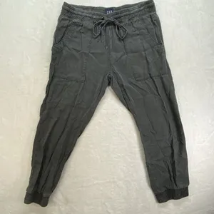 Gap Pants Womens S gray Utility Jogger Tencel Pull On Drawstring‎ Comfy Casual thumbnail 1