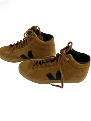 VEJO MINOTAUR SUEDE SNEAKER CAMEL BLACK, Unisex W10/8, NWOT Display thumbnail 4