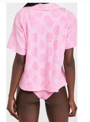 Frankie's Bikinis Terry Cloth Coverup thumbnail 2