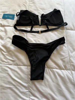 Ch LaLa Cheri bikini set black Size XL thumbnail 2