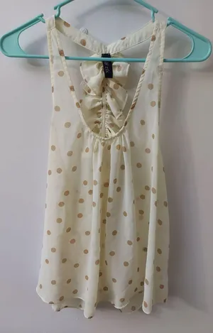 Fa’brik Polka Dot Ruffled Triangle Top thumbnail 1