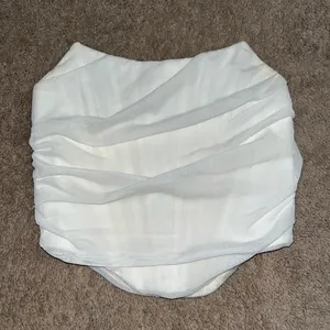 Corset Top White Size XS thumbnail 1