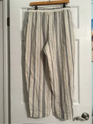 Madewell Lightspun Pull-On Balloon Pants in Antique Cream thumbnail 4