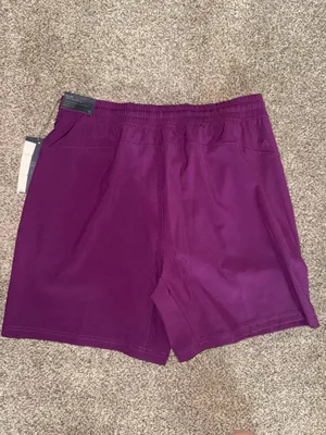 VRST Men's All-In Lined Training Shorts in Black Cherry thumbnail 3