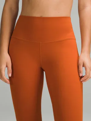 #23 Lululemon Align High-Rise Pant 25” Canyon Orange Size 4 thumbnail 5