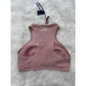 Nike Skims Ribbed Seamless Racer Front Bra Himalayan Size Medium thumbnail 5