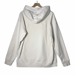Lululemon All Yours Hoodie French Terry White Opal Embroidered Logo size 14 thumbnail 2