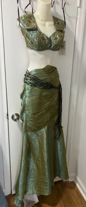 Y2K mermaid costume dress thumbnail 1