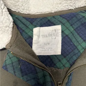 We The Free Fairisle Bomber Jacket: Size Large thumbnail 5