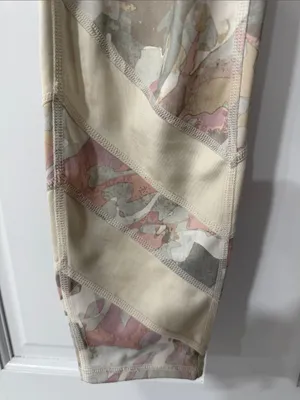 FP Movement by Free People Daybreak Light Pink Camo High-Rise Leggings Size S thumbnail 4