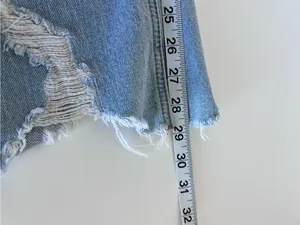 BDG Women's High-Waisted Cowboy Jean Straight Leg Distressed Denim 90's Y2K thumbnail 7