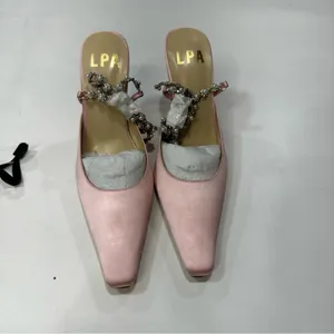 LPA Pearl Ankle Strap in Light Pink Size 7 thumbnail 4