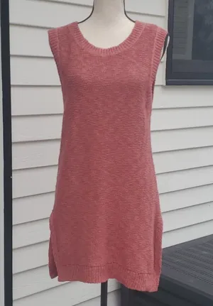 NWT Loft Sleeveless Tunic Sweater Vest thumbnail 1