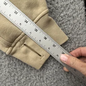 Lululemon Scuba Oversized Funnel Neck Half Zip Sweatshirt Trench Tan Women's M/L thumbnail 7