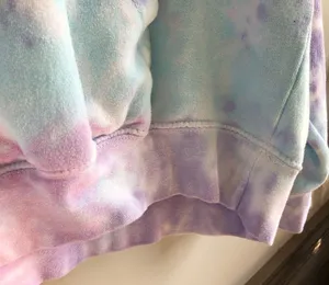 Colortone Bills Mafia Pastel Tie Dye Hooded Sweatshirt Size Large thumbnail 7