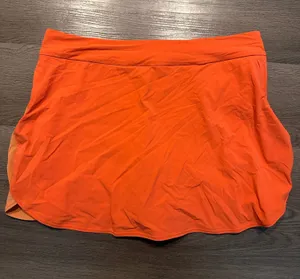 Outdoor Voices orange skort thumbnail 1