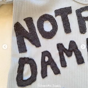 Blue Notre Dame Star long sleeve thumbnail 7